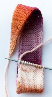 Вязание носков «Карусель» 