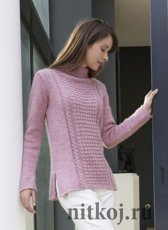 Пуловер Bergere de France 