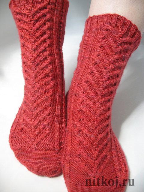 Носки на 5 спицах, 30 схем и описаний для вязания носков, Вязание для женщин